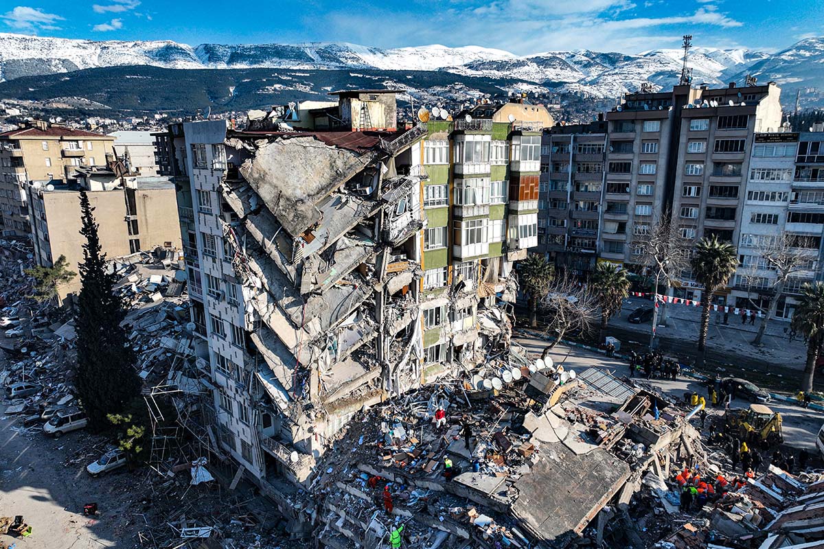 Последствия землетрясения в Турции, 8 февраля 2023 года