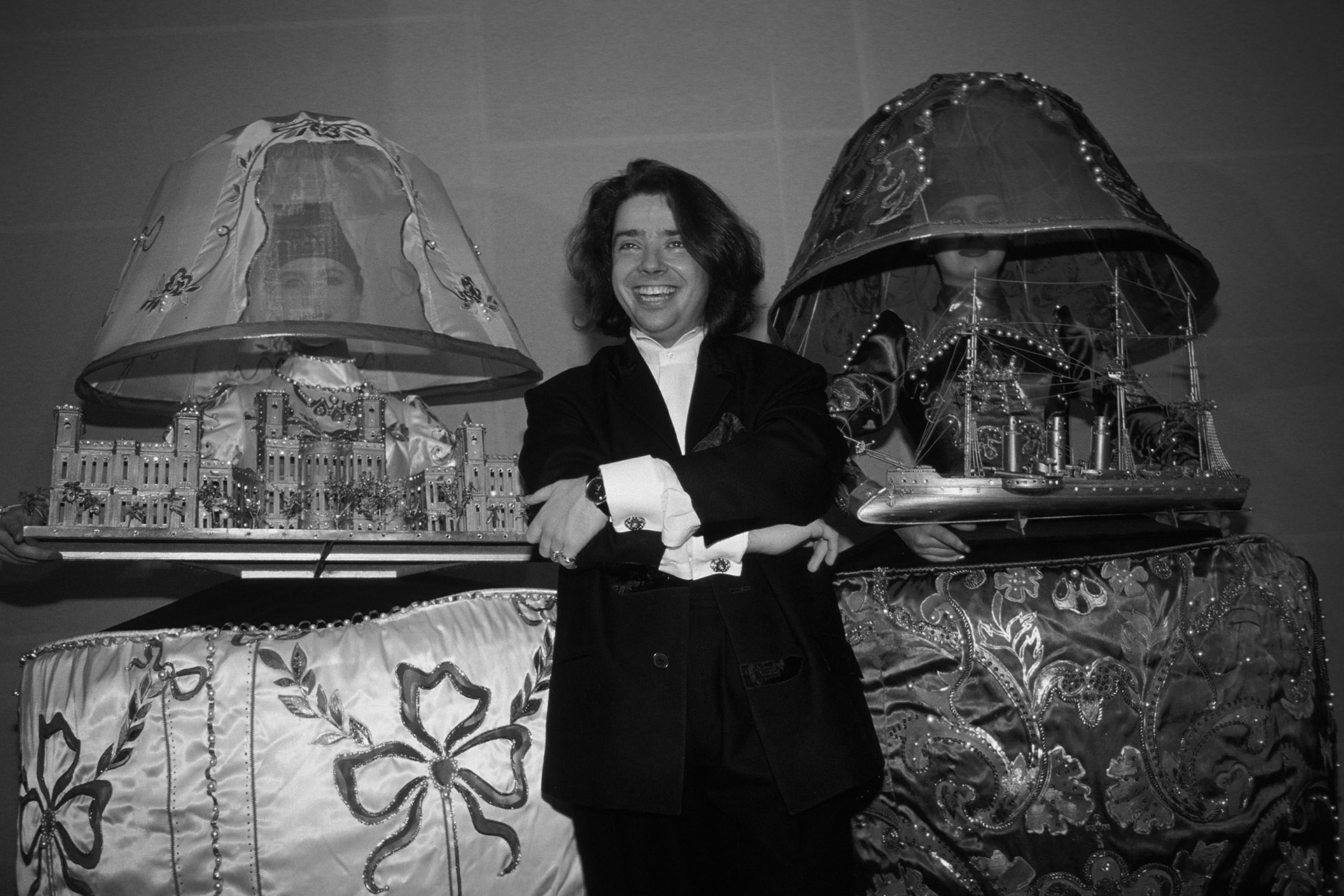 Валентин Юдашкин и его коллекция «Фаберже», 1991 год