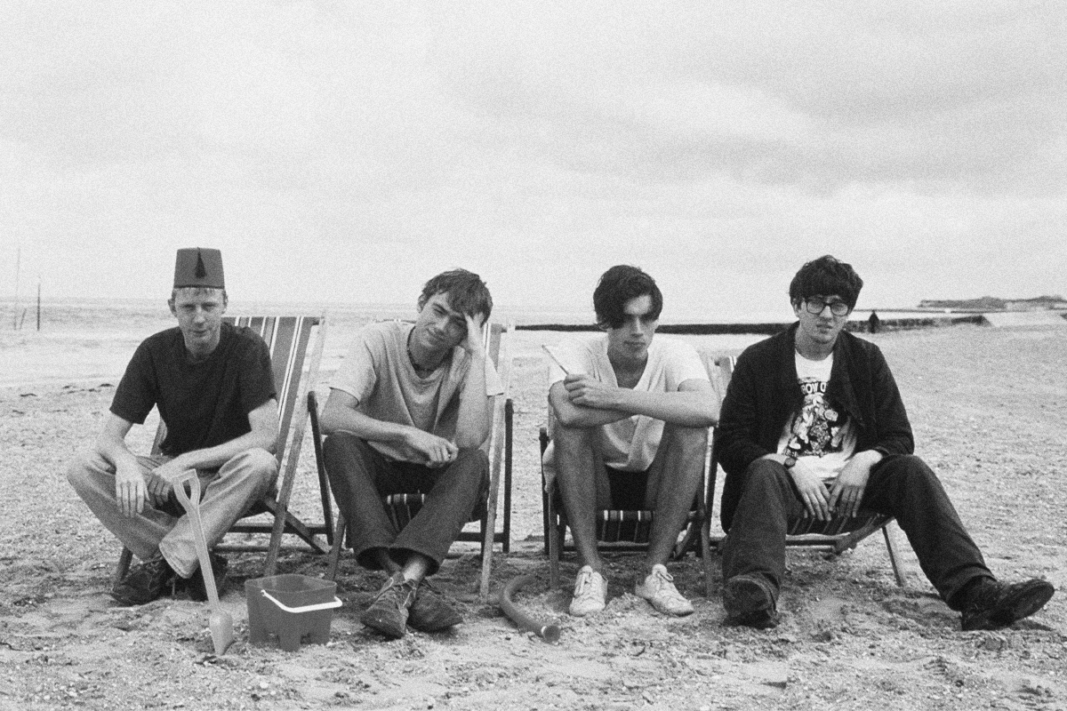 Участники группы Blur, 1996 год