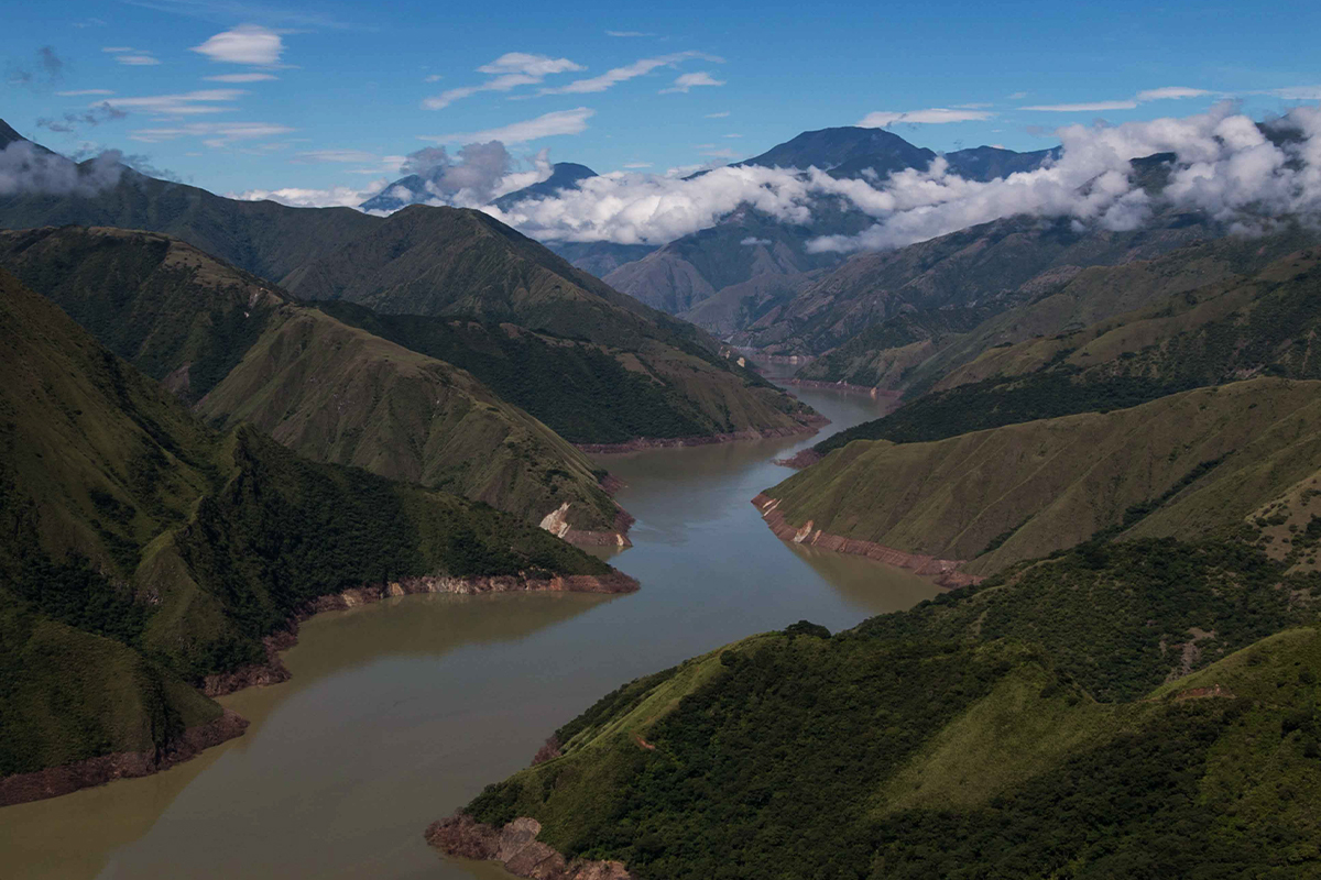 Река Каука в Колумбии