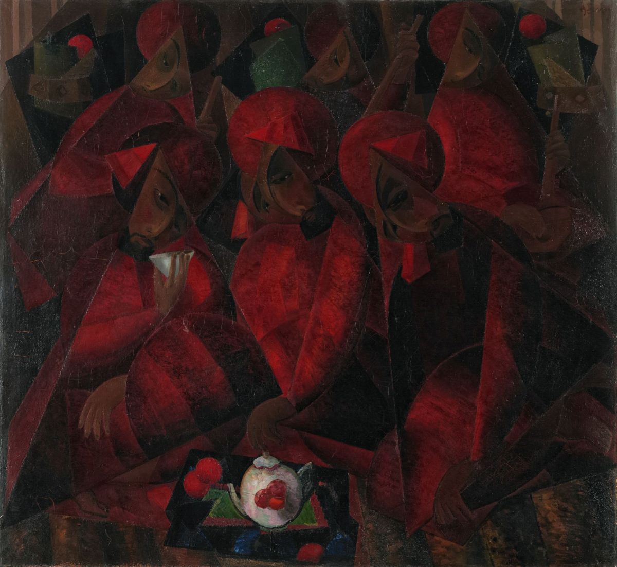 Александр Волков. «Гранатовая чайхана». 1924. ГТГ