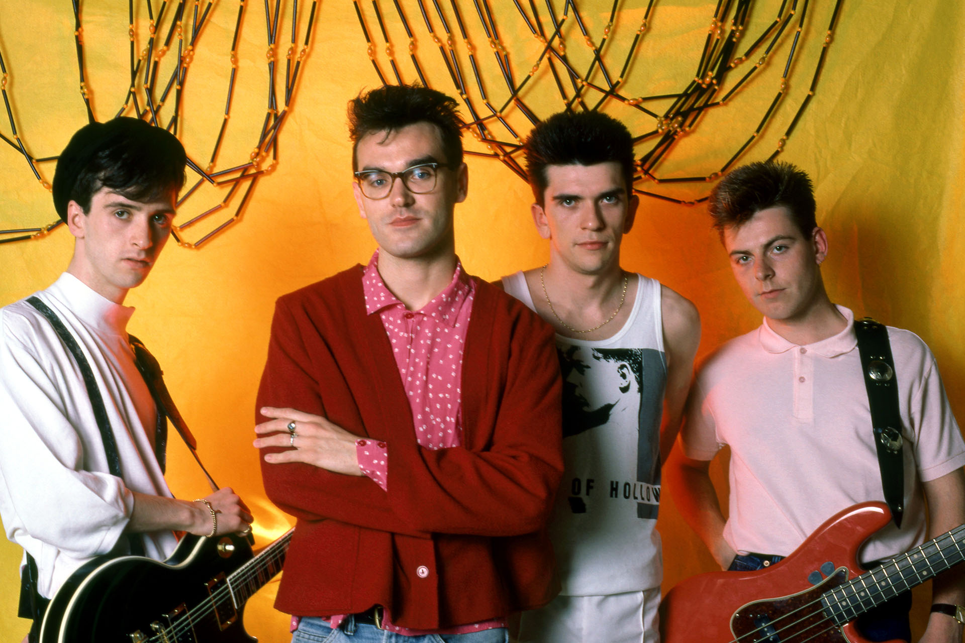 Энди Рурк (справа) в составе группы The Smiths