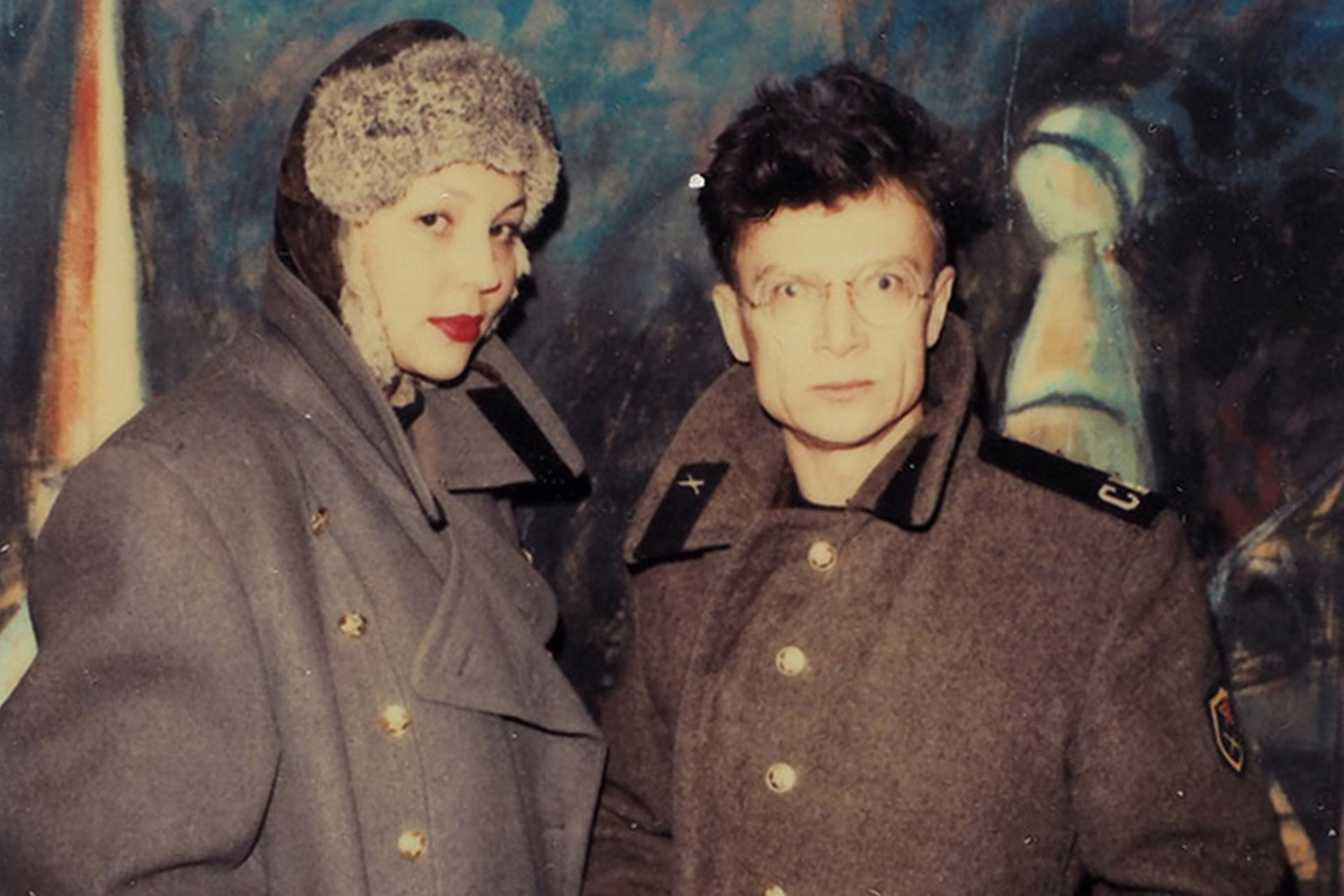 Эдуард Лимонов и Наталья Медведева. Париж, 1987 год