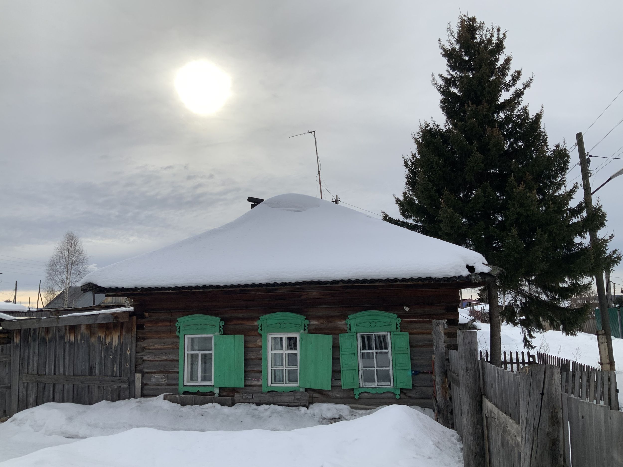 Дом в деревне Кривошапкино. Фото К. Мурашовой