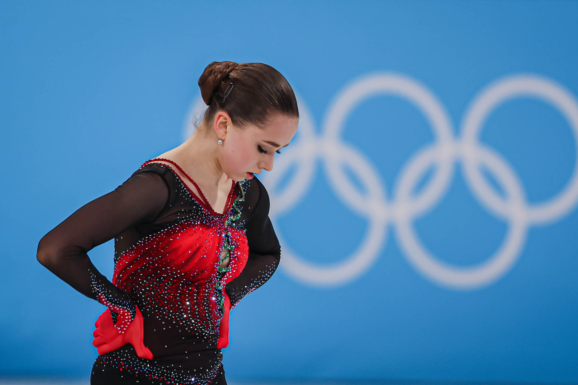 Камила Валиева на Олимпиаде в Пекине
