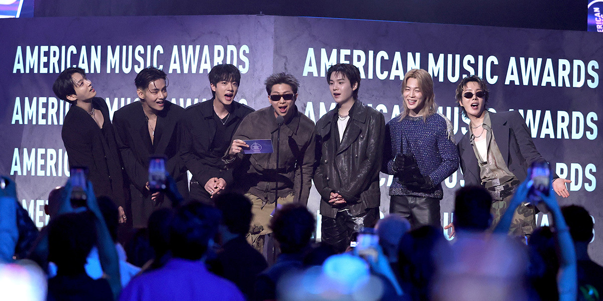 BTS получили главный приз American Music Awards 2026