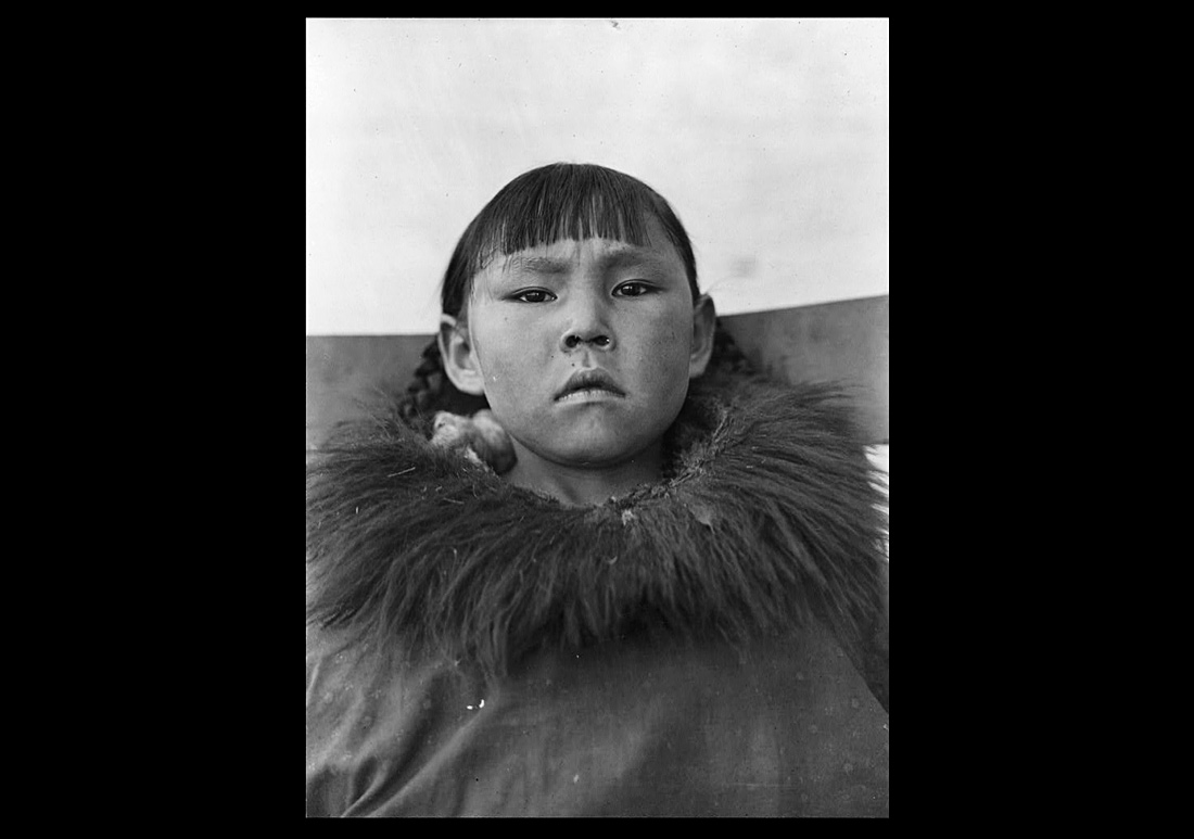 Эскимосская девочка, 1930 год.
