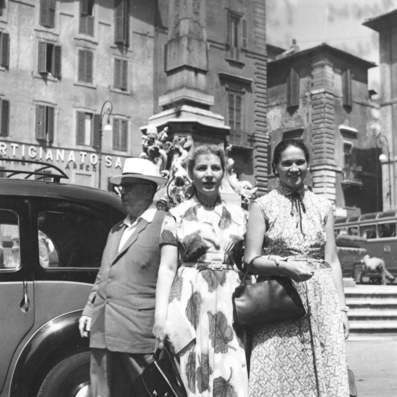 В Риме, 1956 год