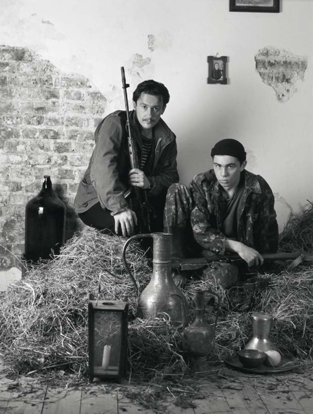 Олег Меньшиков и Сергей Бодров, «Кавказский пленник», 1996 год