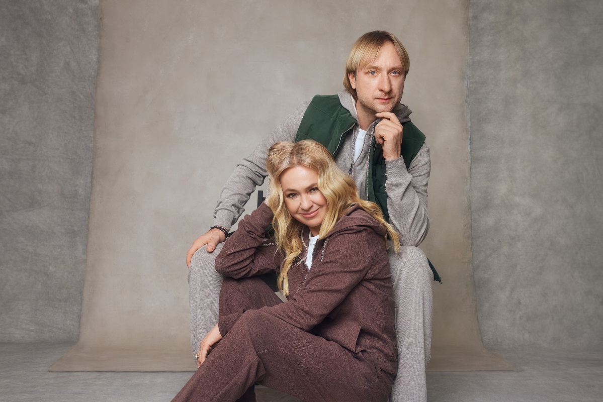 Евгений Плющенко и Яна Рудковская