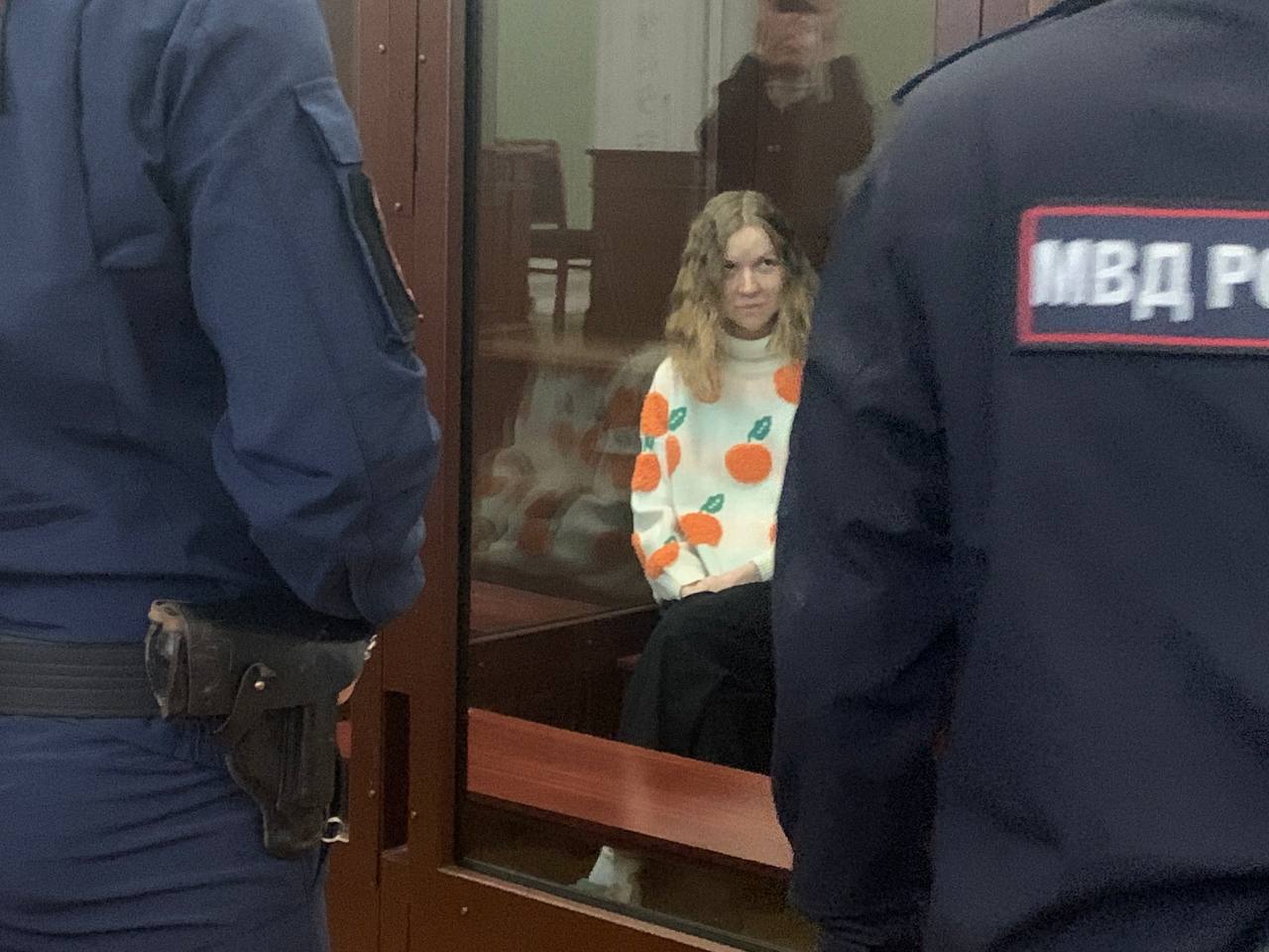 Дарья Трепова в суде