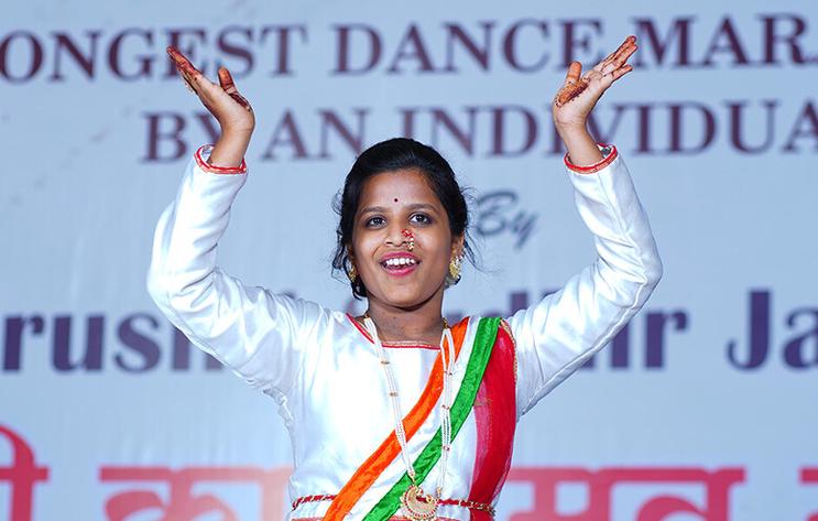 Танцовщица Срушти Судхир Джагтап