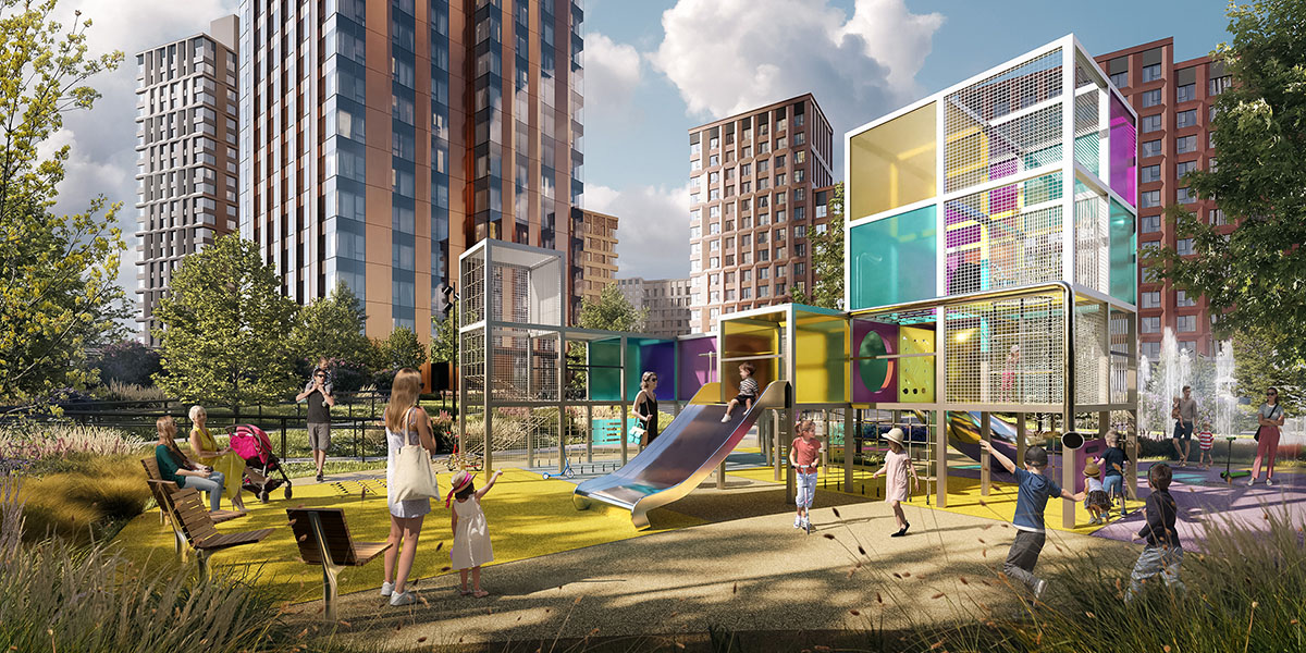 Город в городе: как бывший аэродром в Тушине превратили в пространство для детей
