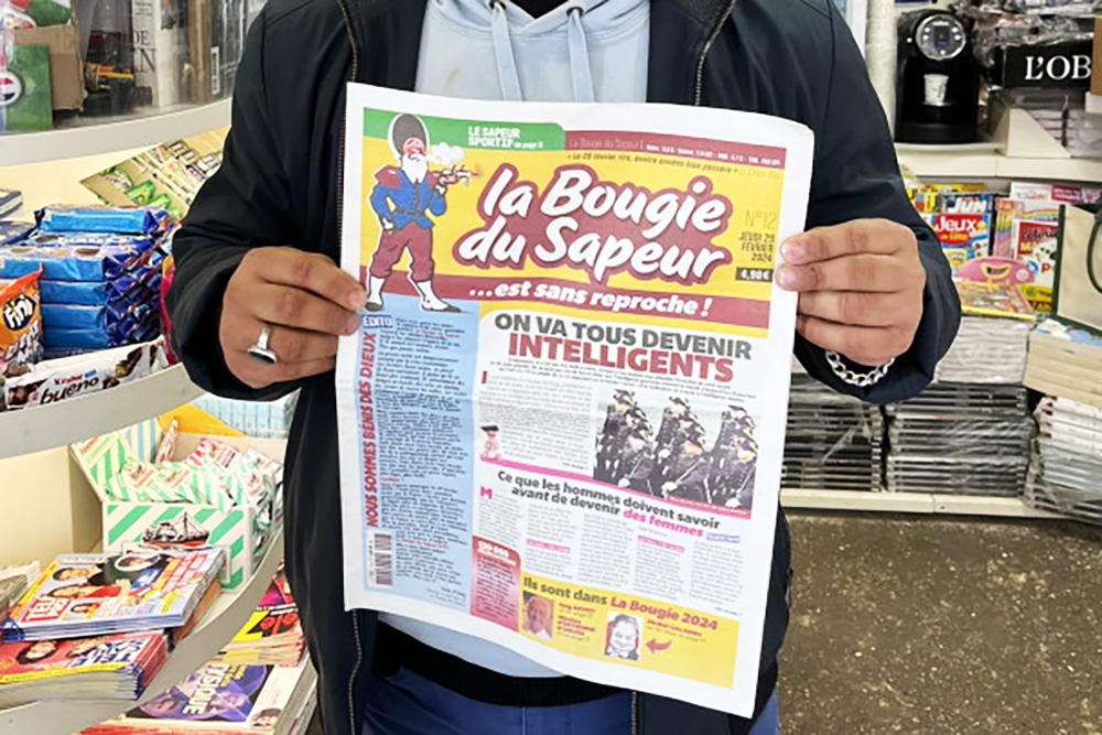 Во Франции вышла газета, издаваемая раз в четыре года