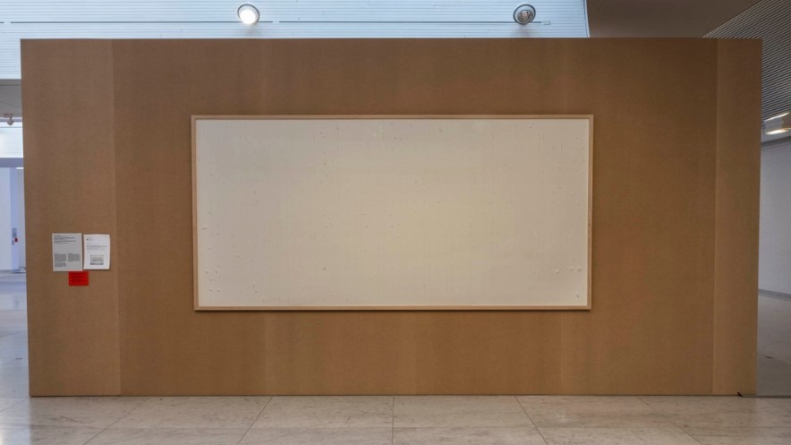 Картина датского художника Йенса Хаанинга в музее современного искусства города Ольборг