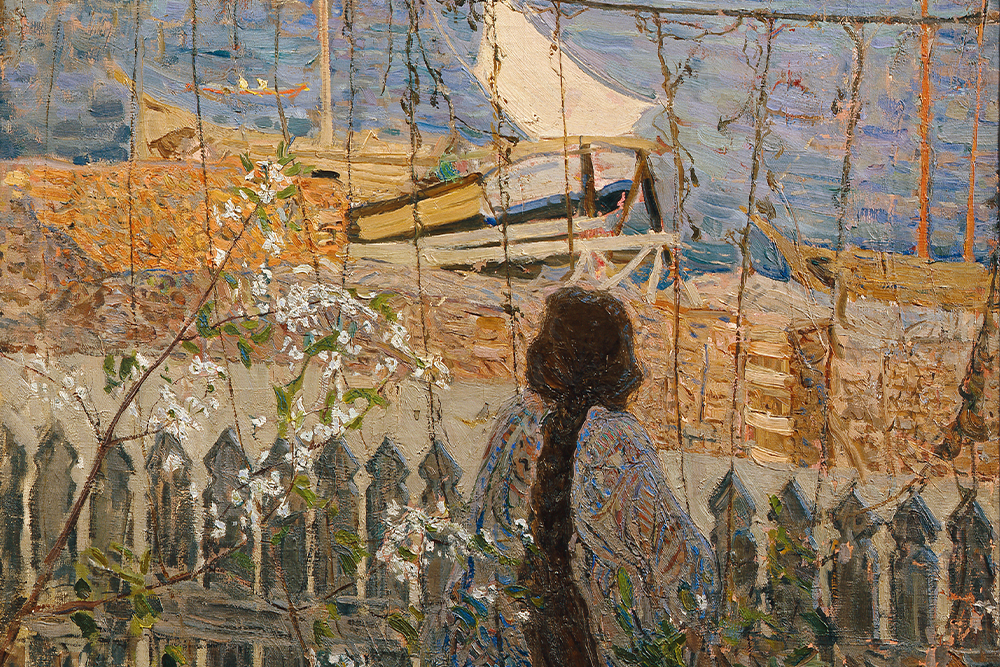 Савинов А. «Девушка и парус», 1906 год. Государственная Третьяковская галерея