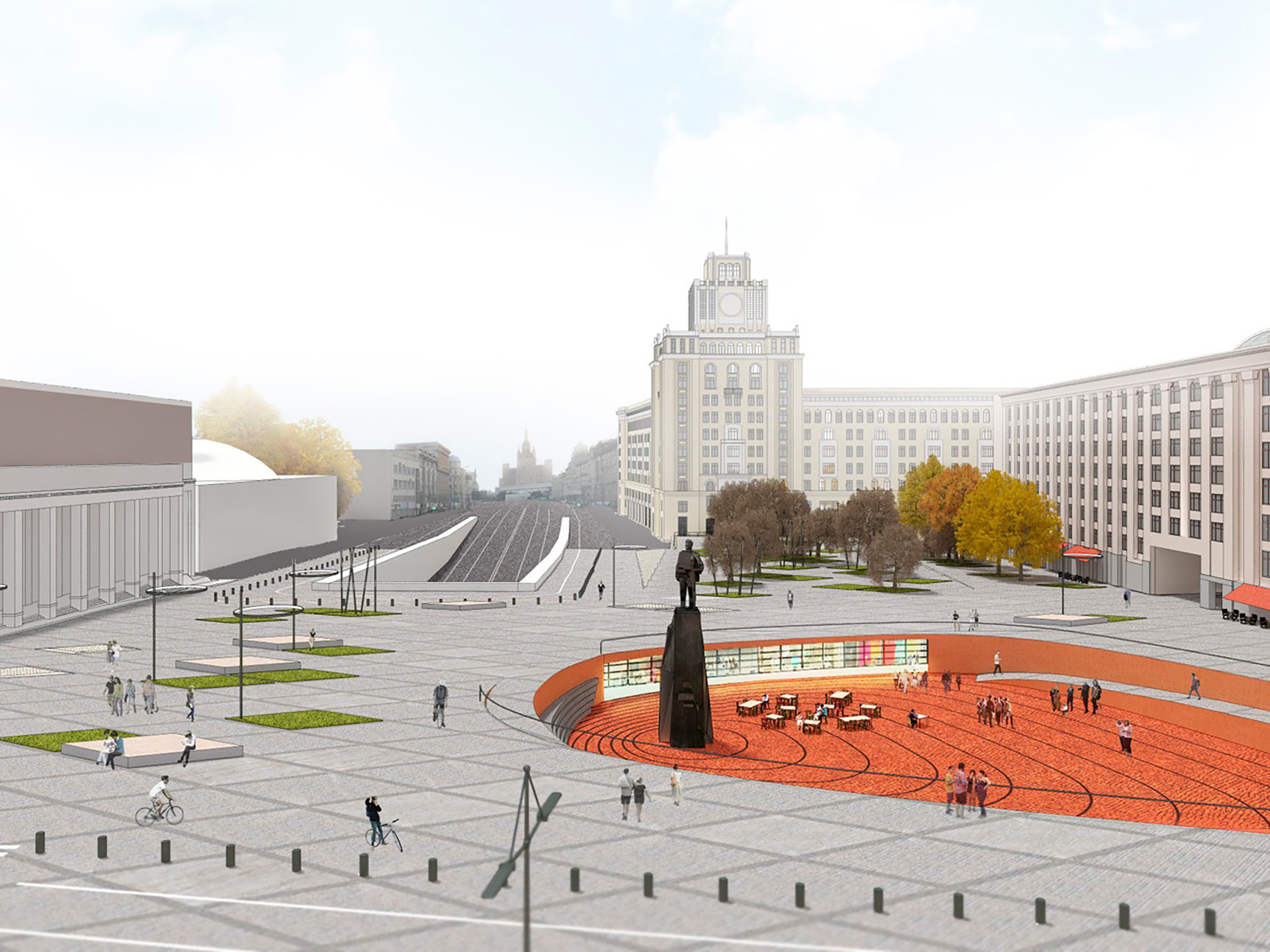 Проект реконструкции Триумфальной площади