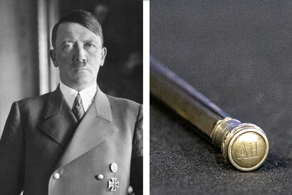 Адольф Гитлер и принадлежавший ему карандаш