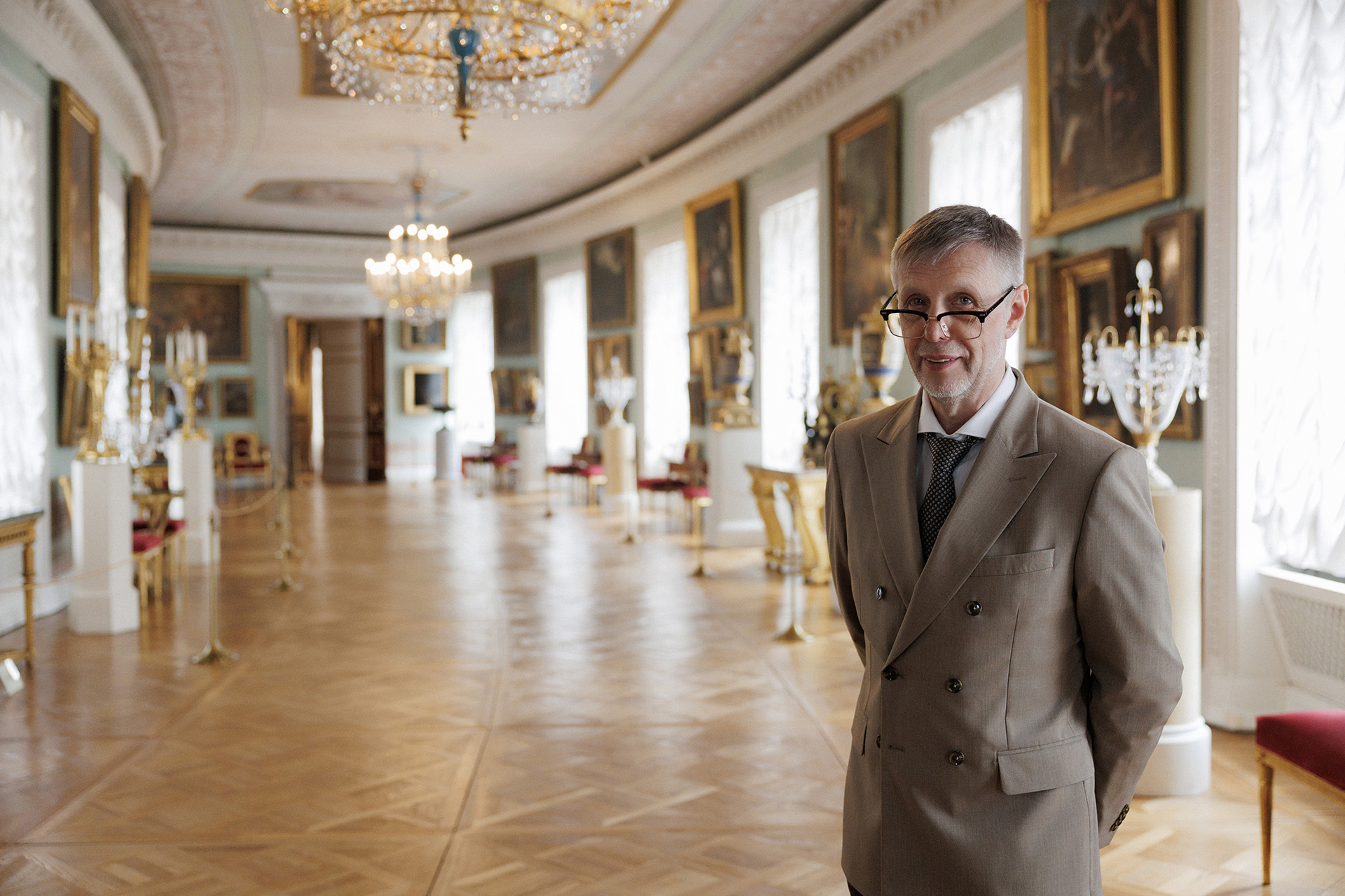 Алексей Гузанов, главный хранитель Павловского дворца