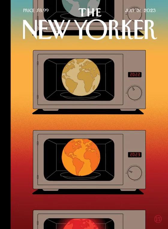 Обложка The New Yorker «Recipe for Disaster», художник —Christoph Niemann