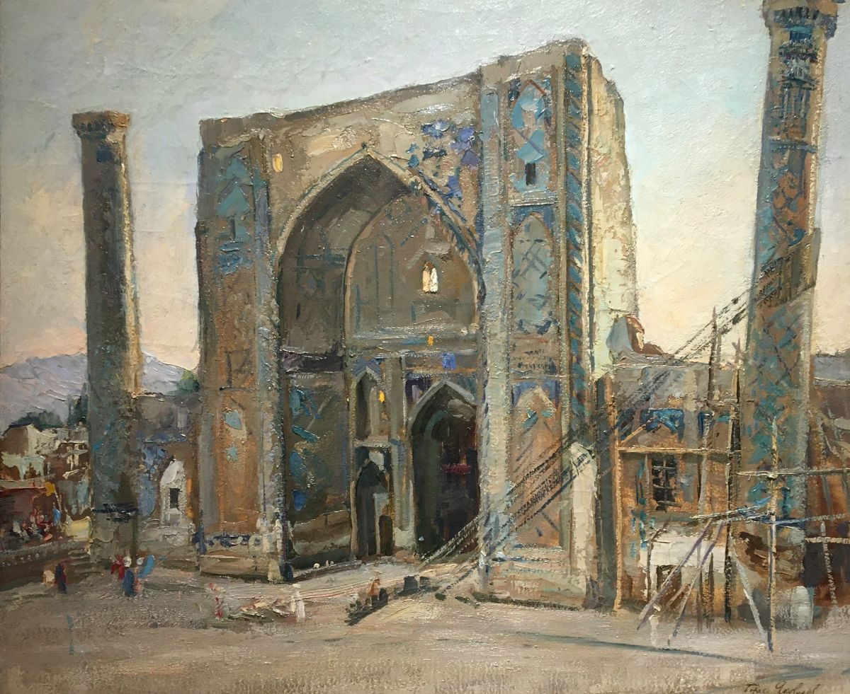Борис Яковлев. «Улугбек. Самарканд». 1925 ГТГ