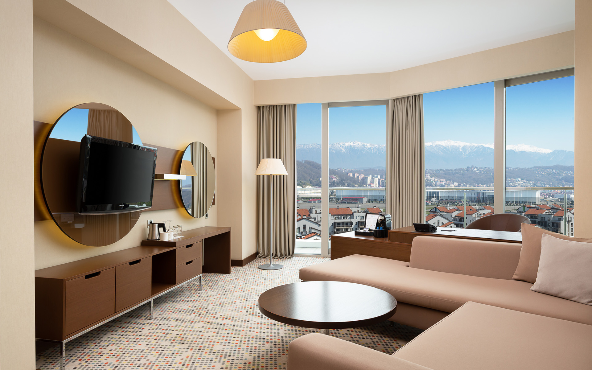 Интерьер номера в Mantera Resort & Congress