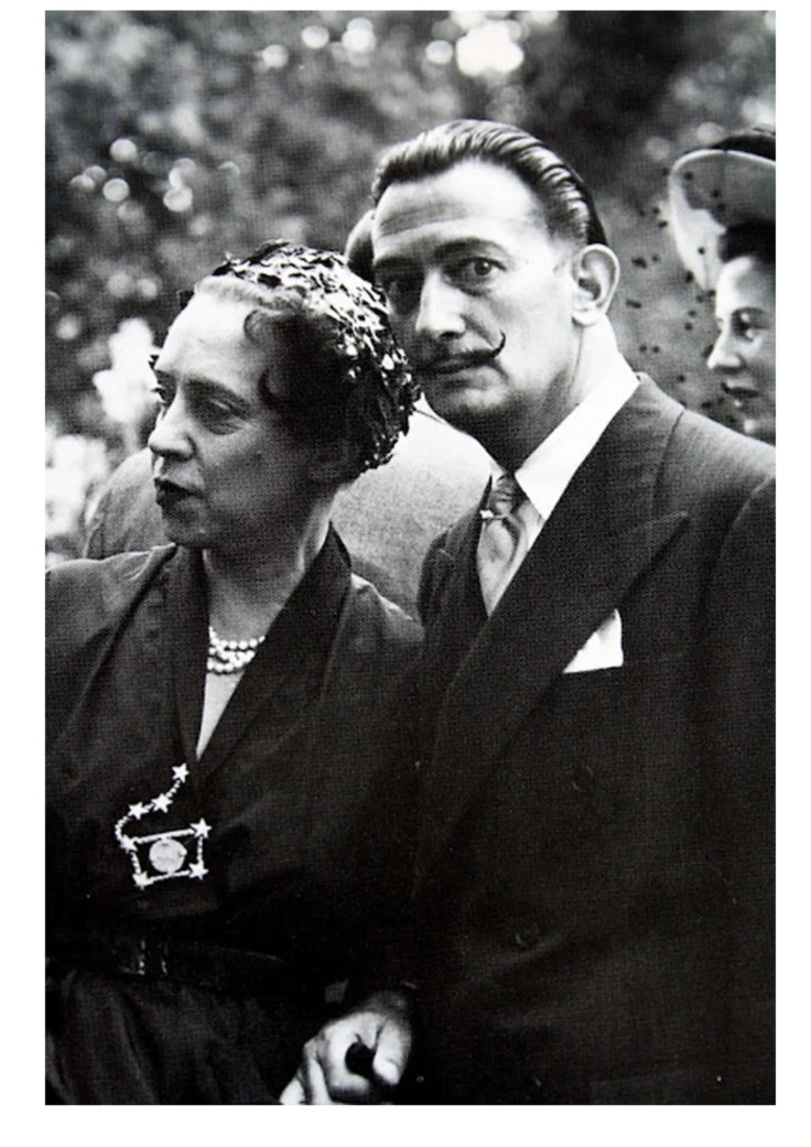 Эльза Скиапарелли и Сальвадор Дали, 1949