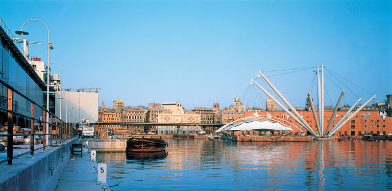 Вид на Генуэзскую набережную и Морской музей Фото: Мишель Денансе © RPBW